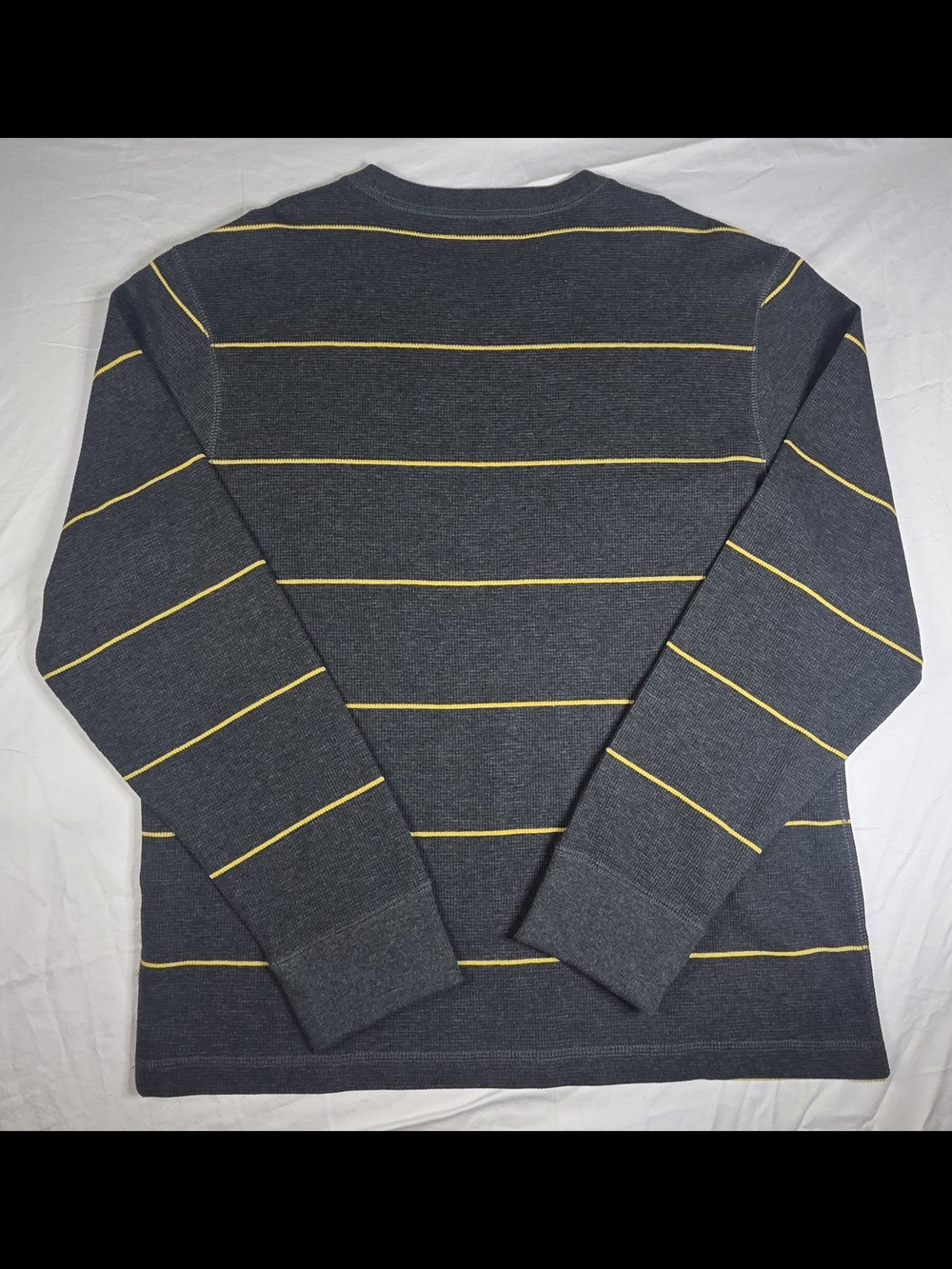 NWT Great Northwest Clothing Co Men's XXL Waffle Thermal Long Sleeve Shirt Grey - Picture 2 of 9
